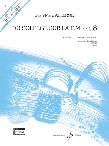 Du solfège sur la F. M. 440.8. Chant, audition et analyse Visuell